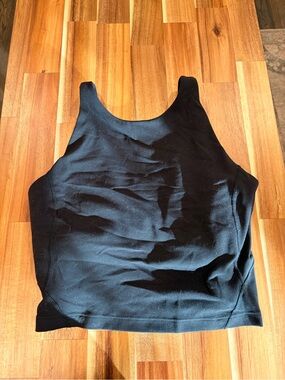 Black Lululemon Women’s Tank Crop Top